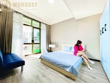Hình ảnh Cho thuê Trang Chủ MB66.COM / Đăng Ký Tặng 66K 1PN tách bếp máy giặt riêng, ban công gần cầu Kiệu