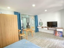 Hình ảnh Cho thuê Trang Chủ MB66.COM / Đăng Ký Tặng 66K 1PN tách bếp, tòa nhà thang máy sát bên bờ kè Hoàng Sa