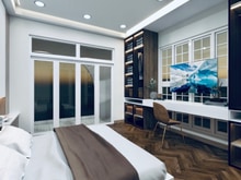 Hình ảnh Siêu Phẩm Thiết Kế Châu Âu Phan Huy Ích HXH Thang Máy DT 70m2 x4 Tầng