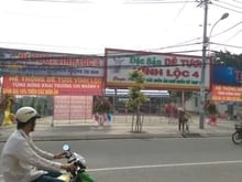 Hình ảnh Bán nhà hàng 24x78m2, 1700m2 full thổ cư 2 mặt tiền trước sau lê thị