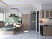 Hình ảnh ✅Khai Trương Căn Hộ Studio cực đẹp ngay Đặng Thuỳ Trâm_Ban Công_Cửa Sổ