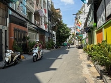 Hình ảnh Bán nhà HXH Sư Vạn Hạnh p12 q10 DT: 4x14 KC: Hầm trệt lửng 2 lầu ST.