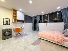 Hình ảnh Căn Hộ 1PN 40m2 - Máy giặt riêng, Ban công Rộng -View Sông trung tâmQ7