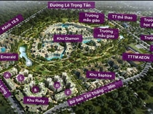 Hình ảnh Cho thuê Emerald Celadon city Tân Phú 104m2,3PN,2WC,Nội thất cao cấp