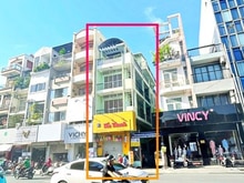 Hình ảnh Cho thuê nhà 254 Hai Bà Trưng, Tân Định, Q1 Trệt, 4 lầu(5x20) chỉ 90tr
