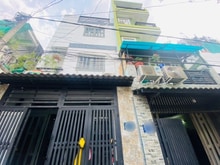 Hình ảnh Bán nhà hẻm 1014 đường CMT8 4.9 tỷ, ngang 4m, nở hậu 6m, 4 tầng BTCT.