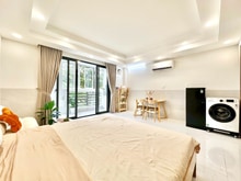 Hình ảnh Studio ban công cao cấp full NT Q7 ảnh thật giá thật