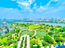 Hình ảnh Bán Trang Chủ MB66.COM / Đăng Ký Tặng 66K Vinhomes Central Park 56.2m2, 1PN có 2 ban công, view sông
