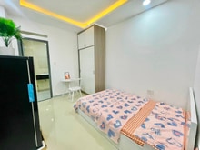 Hình ảnh Căn Hộ Ban Công Full Nội Thất Tách Bếp Ngay Vòng Xoay Lăng Cha Cả