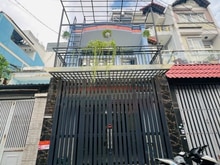 Hình ảnh Nhà mặt tiền khu vip Lê Văn Quới 4 x 12,7m, xe hơi ngủ trong nhà