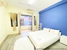 Hình ảnh Studio cửa sổ ban công Thủ Khoa Huân Q1 kế ĐH Văn Lang, trung tâm TP