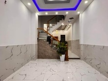 Hình ảnh Bán nhà 3 tầng mới, 64m2,HXH,gần chợ Cầu Đồng, Thạnh Lộc 27, Quận 12.
