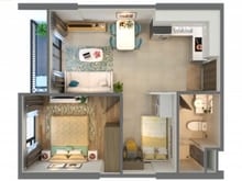 Hình ảnh Cho Thuê tại Vinhomes Smart City giá tốt , hợp lý