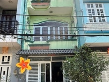 Hình ảnh Nhà Tân Hòa Đông giáp Q6-hẻm 6m-ôtô vào nhà- 4 x 16 -4tầng 4pngủ-5,8tỷ