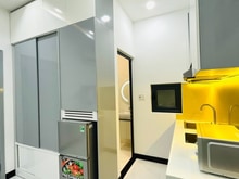 Hình ảnh 1 cái studio full nội thất, gần Lotte hầu như không ai để í