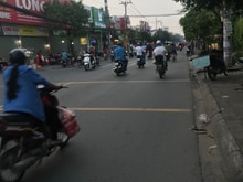 Hình ảnh Nhà mặt tiền đông đúc đường Nguyễn Văn Khối gần ngã 4 Lê Văn Thọ,P9,GV