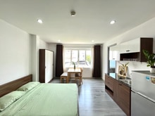 Hình ảnh Căn Hộ Ban Công, Cửa sổ Full Nội Thất, Gần Đại Học Tôn Đức Thắng, Rmit