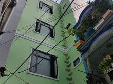 Hình ảnh Nhà trọ 4 tầng 13PN 5x15m 240m2 MT hẻm 4m Huỳnh Tấn Phát Q7