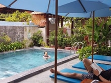 Hình ảnh Chủ cần bán gấp villa hồ bơi view sông Đế Võng, Cẩm An, Hội An dòng ti