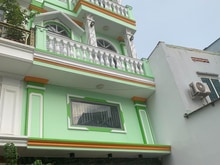 Hình ảnh Bán nhà 4 tầng, gần chợ Hiệp Thành, nở hậu,HXH, Hiệp Thành 13, Q12.
