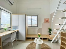 Hình ảnh Cho Thuê Căn Duplex, Gác Cao, Máy Giặt Riêng, Đại Học Tài Chính, Lotte