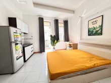 Hình ảnh 🏡 Mb6623 nạp rút nhanh chóng mini gần ĐH Kinh tế có ban công, toà nhà thang máy