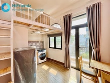 Hình ảnh CHDV duplex ban công 28m2 full NT thang máy hầm xe ngay Bùi Đình Túy