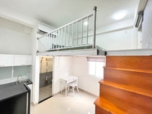 Hình ảnh Gác lửng tiện nghi, cửa sổ thoáng, đầy đủ nội thất Đường Âu Cơ Tân Phú