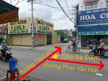 Hình ảnh Nhà 2 Tầng 6 x 21m Mặt Tiền Tây Lân 7, gần Chợ Bà Điểm Hóc Môn