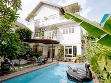Hình ảnh Cho thuê biệt thự giá rẻ MT P. Thảo Điền, có cafe sân vườn, hồ bơi, fu