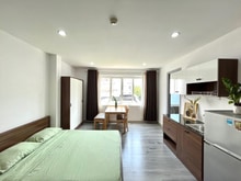 Hình ảnh Cho Thuê Studio Cửa Sổ To, đầy đủ nội thất Phú Mỹ Hưng gần RMIT