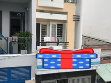 Hình ảnh Q.TB. Nhà đẹp hẻm 7m thông, Phan Huy Ích, 4 x 18, 3 tầng, 3 PN