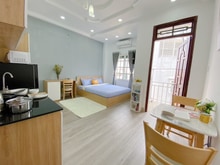Hình ảnh Mặt Tiền Hoàng Diệu Toà Nhà Thang Máy, Qua Q1 5 phút