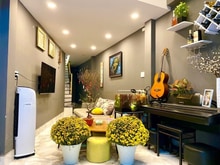 Hình ảnh Phú Nhuận 5 tầng BTCT, HẺM XE HƠI thông 36m2, ngang 3.8m, 4PN,nhỉnh6tỷ
