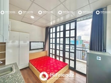 Hình ảnh phòng trọ Full nội thất gần ĐH Văn Hiến, ban công thang máy