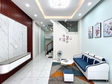 Hình ảnh Q.GV. Nhà mới Đỗ Thúc Tịnh, 4x11, 2 tầng, 2PN