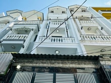 Hình ảnh Q.GV. Nhà HXH Khu phân lô Quang Trung, 54m2, 5 TẦNG, 4PN