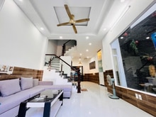 Hình ảnh Q.GV. Hẻm 7m Thống Nhất, ngang khủng 5,6m, 4 tầng, 4PN