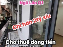 Hình ảnh Bán Nhà Phố Sài Gòn Q1 Phạm Ngũ Lão, Cho Thuê Tháng 10tr, Giá chỉ hơn