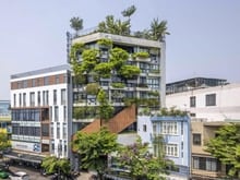 Hình ảnh Văn phòng 210m2, hiện đại, sàn trống suốt tuyến Lê Đình Lý-Mizuland