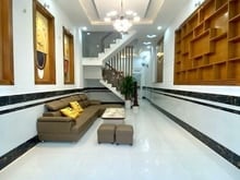 Hình ảnh ĐẸP NHƯ HOA HẬU, 4T x 60m2, hẻm tải thông, 50m ra Lê Văn Khương, Q12