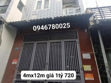 Hình ảnh Nhà KDC hiện hữu đường Liên Ấp 1-2-3 (4mx12m1 lầu 2PN 2WC)