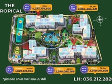 Hình ảnh 🔥Căn 3pn RẺ nhất trong tháng 9 - The Tropical giá chỉ 4tỷ237🔥