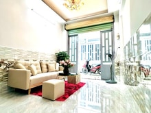 Hình ảnh 1tỷ280 thương lượng, nhà siêu đẹp siêu rộng, nhà ở chợ Hiệp Thành