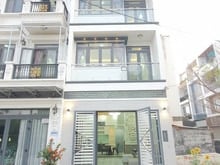 Hình ảnh Nhà Phố hiện đại xây dựng mới - Mặt tiền đường 6m KDC Sài Gòn Mới