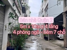 Hình ảnh Nhà 51m2 + 4 tầng, hẻm phân lô, Nguyễn Duy Trinh, Bình Trưng Tây, Q2