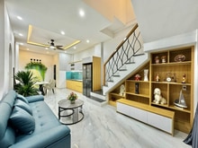 Hình ảnh Kiệt ô tô Trưng Nữ Vương, nhà đẹp lung linh, 3T4PN, DT 4x15, 3.x tỷ