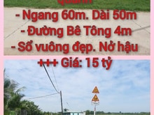 Hình ảnh Bán 3000m2. Full thổ cư. Ngang 50m. Dài 60m. Trung An. Giá: 15 tỷ