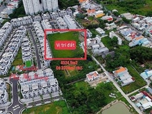 Hình ảnh Bán đất Phú Xuân- Nhà Bè nằm sau Amelie Phú Mỹ Hưng DT đất: 4524,9m2
