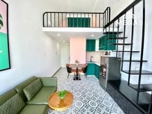 Hình ảnh Trống 1 Phòng, Có Gác Và Full Nội Thất, Máy Giặt Riêng Gần Võ Văn Kiệt